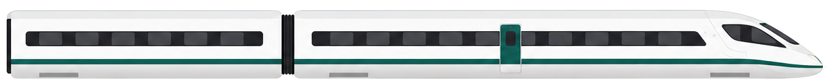 High speed train travelling from Lisbon to Porto